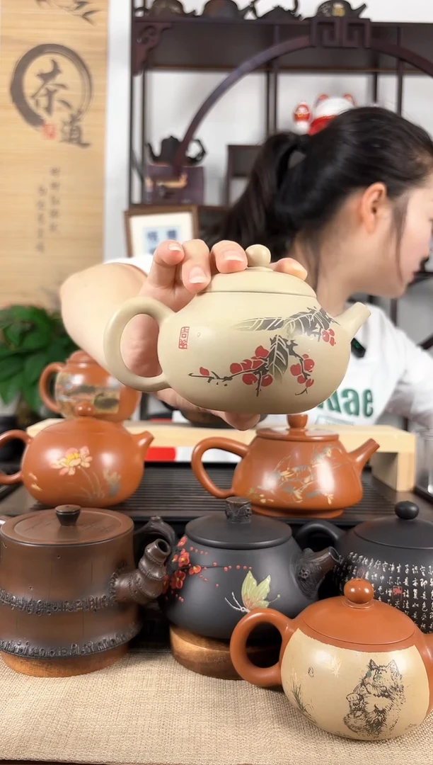 云南建水紫陶茶壶230CC左右无礼盒
