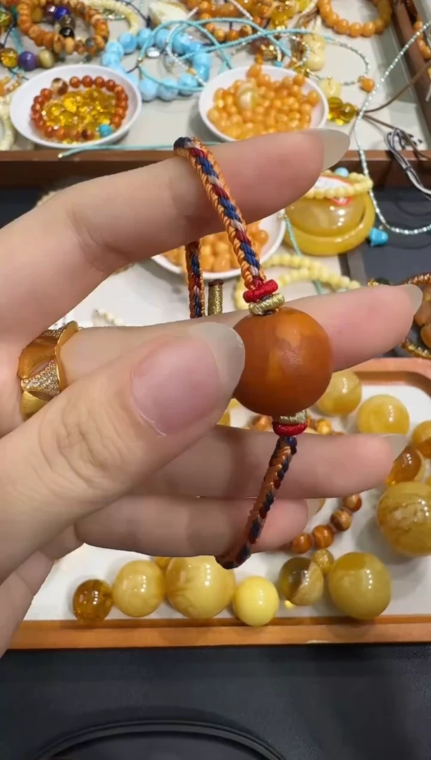 手绳琥珀未镶嵌X0916-1195-279
