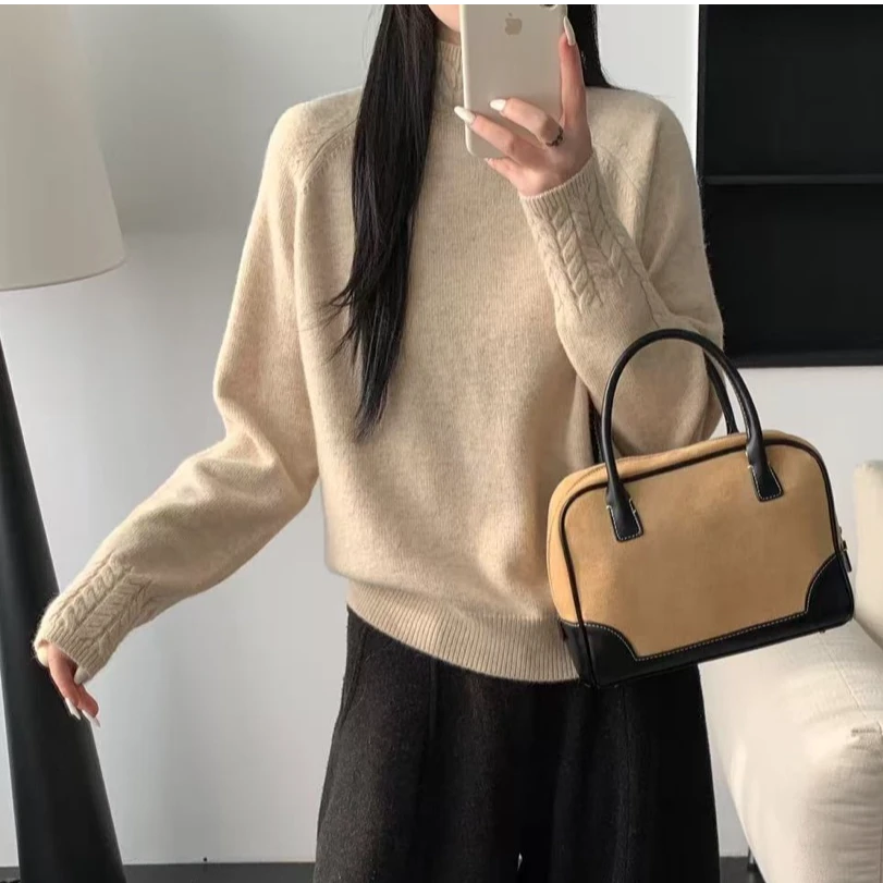 吉米赛欧【半高领几何】 9X2555552 线衫秋冬