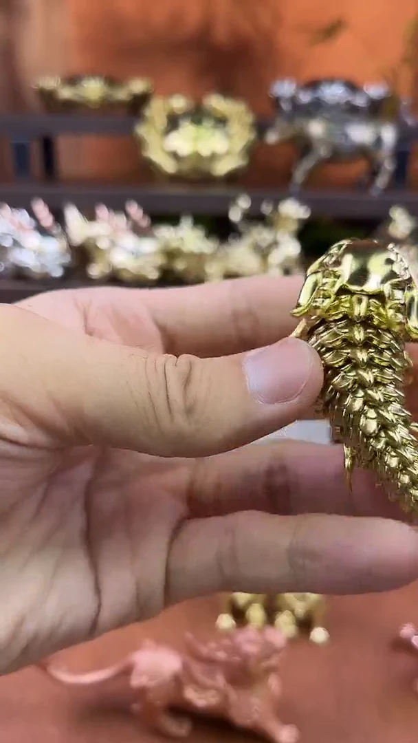 铜黄铜小号鱼化龙