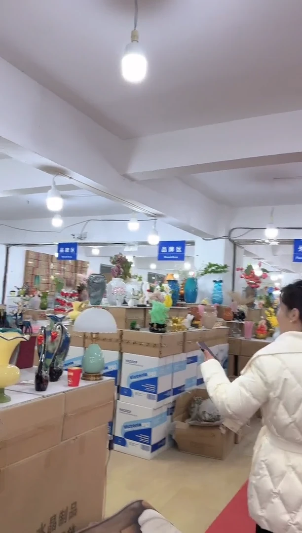 【闪购商品】无铅玻璃美全花器-o-早29