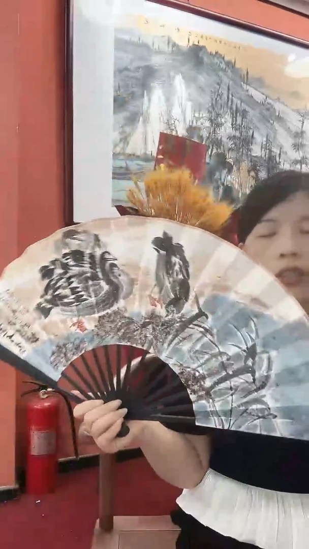 国画孟祥敏/国画/扇面