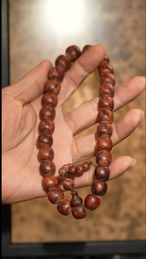 降真香手串/手链玩**律海南降真香13*14手持