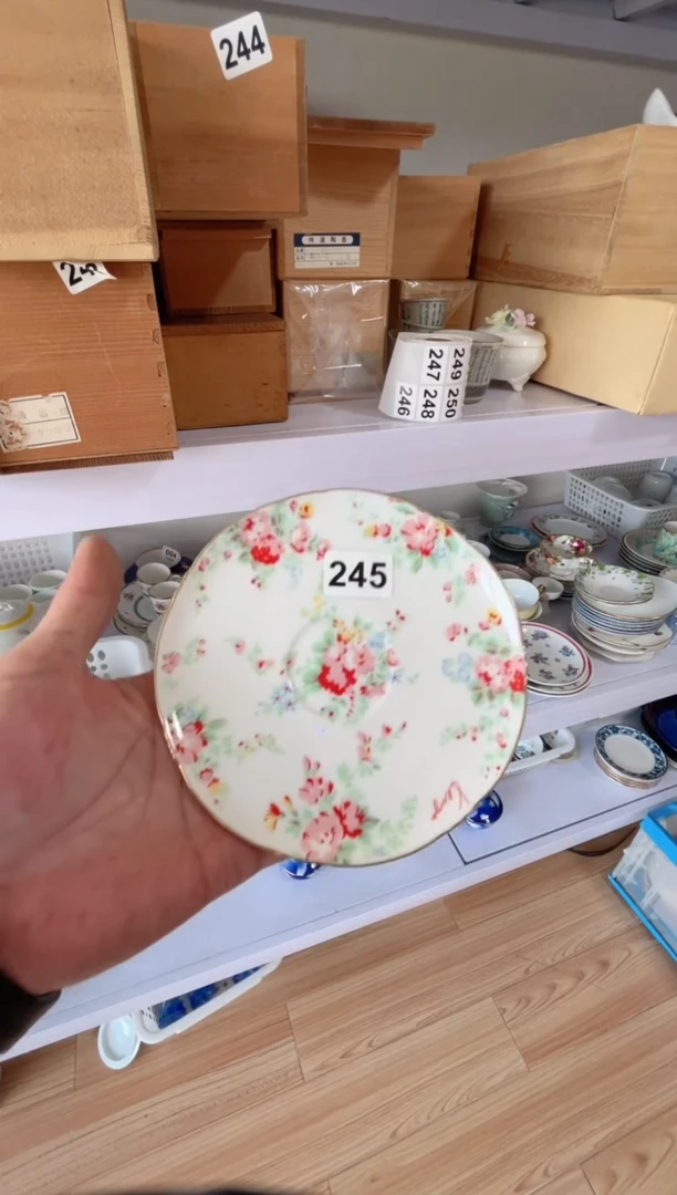 瓷片?****?划痕脱金不退换D245