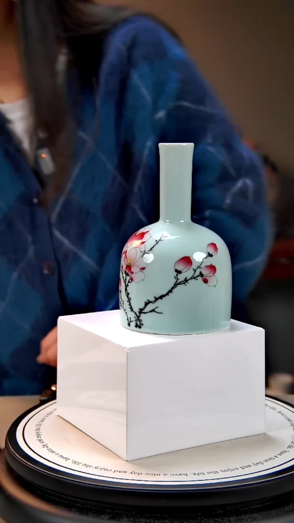 摆件陶景德镇手绘陶瓷16