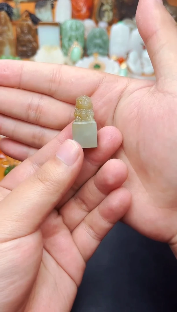 【闪购商品】和田玉摆件未镶嵌印章 01