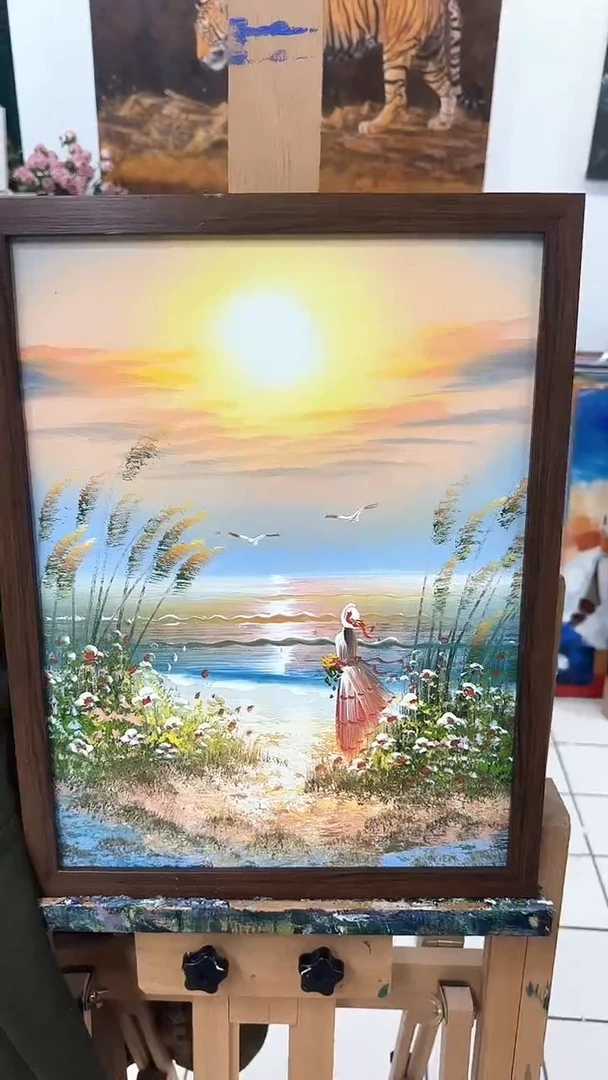 【闪购商品】手绘高端艺术油画 30*40