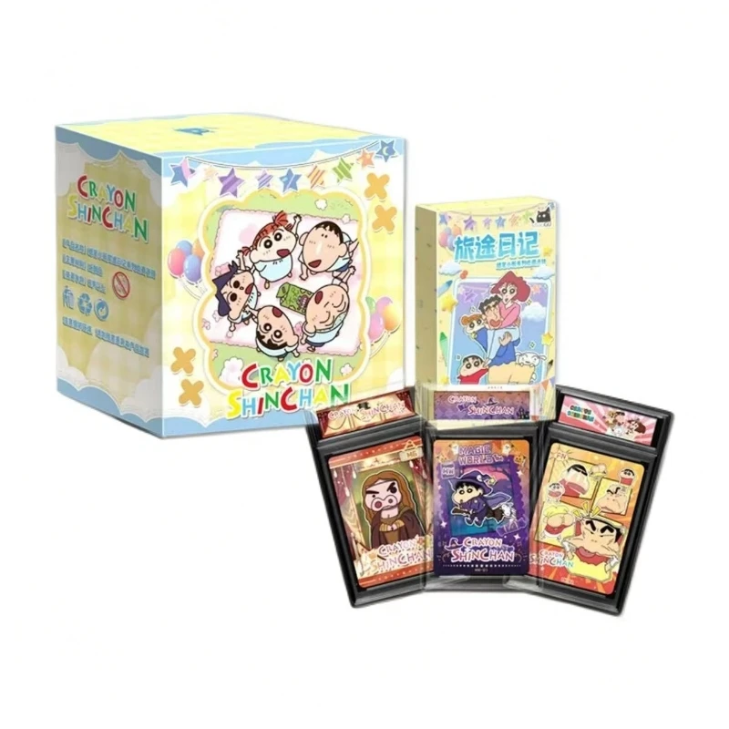 XH【限量宠粉】喵谷-蜡笔小新卡砖集 国卡二创 默认代拆