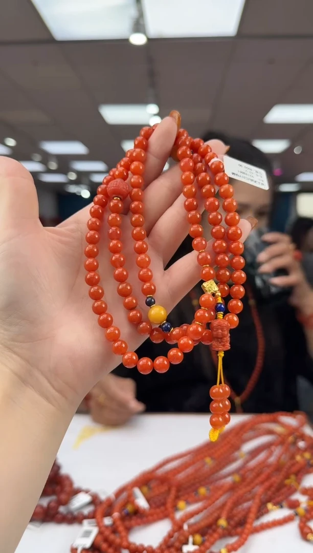 未镶嵌珠串南红玛瑙多样性发一/4250200956