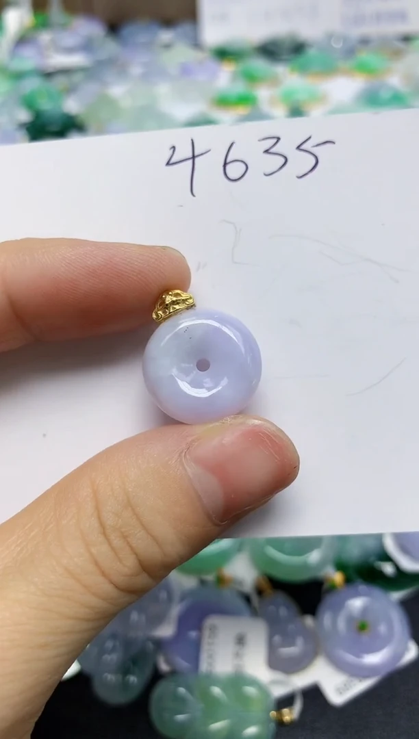 翡翠未镶嵌颈饰天然缅甸翡翠A货