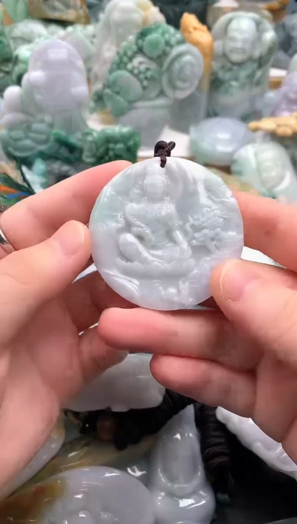 吊坠(不含链)未镶嵌翡翠1
