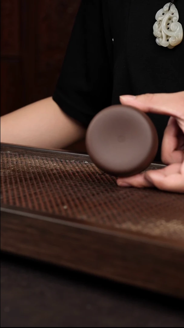 茶壶紫砂紫泥矮杯