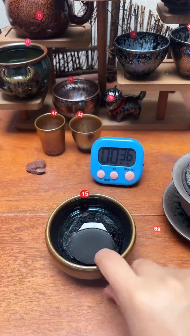 茶盏亼****915号建盏工匠茶器