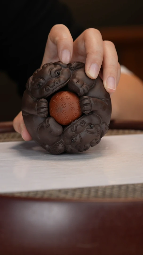 【闪购商品】紫砂茶壶时来运转