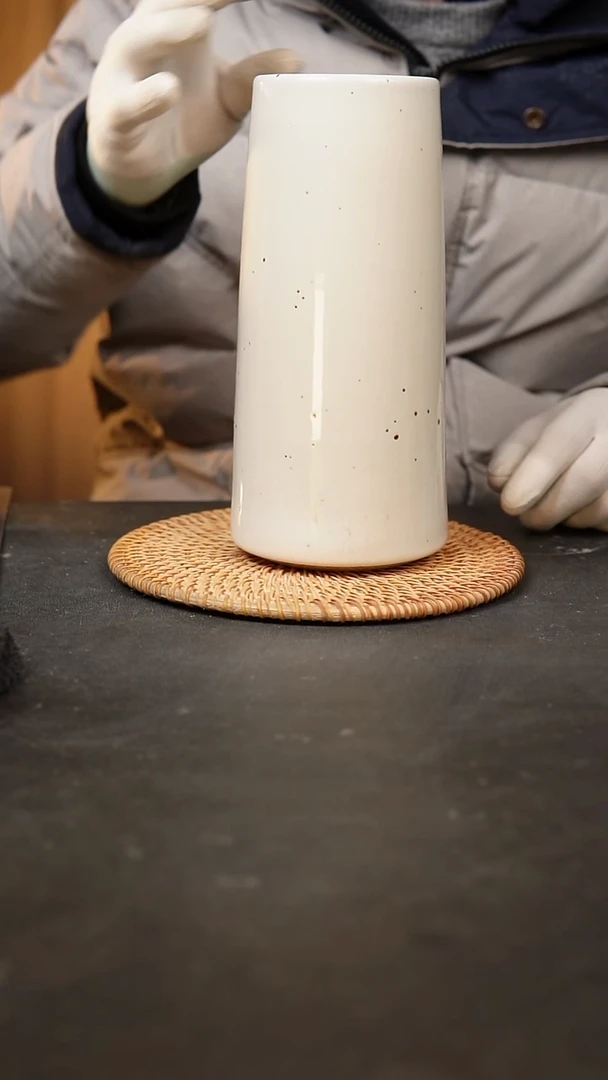 【闪购商品】瓷片景德镇陶瓷花盆无孔