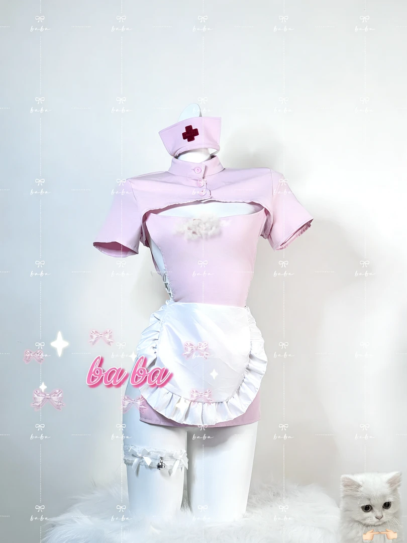 baba甜心小护士cos套装纯欲可爱制服