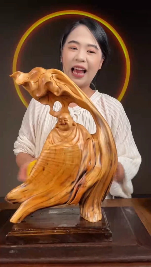 柏木（崖柏）手工摆件,先抢先得! 编号:170