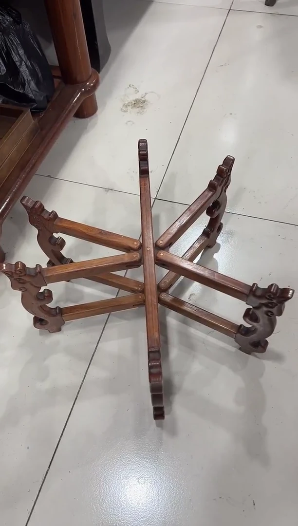 凤头六足笔洗架大号11