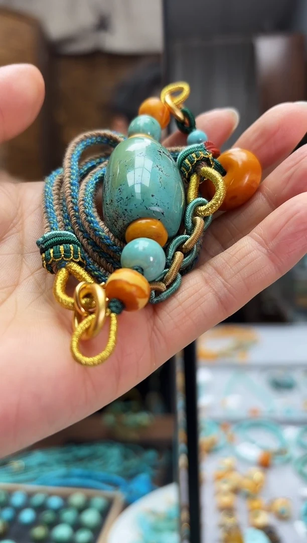 【闪购商品】绿松石颈饰未镶嵌项链