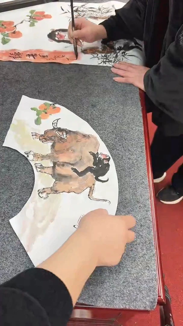 国画周大拙/国画/花鸟