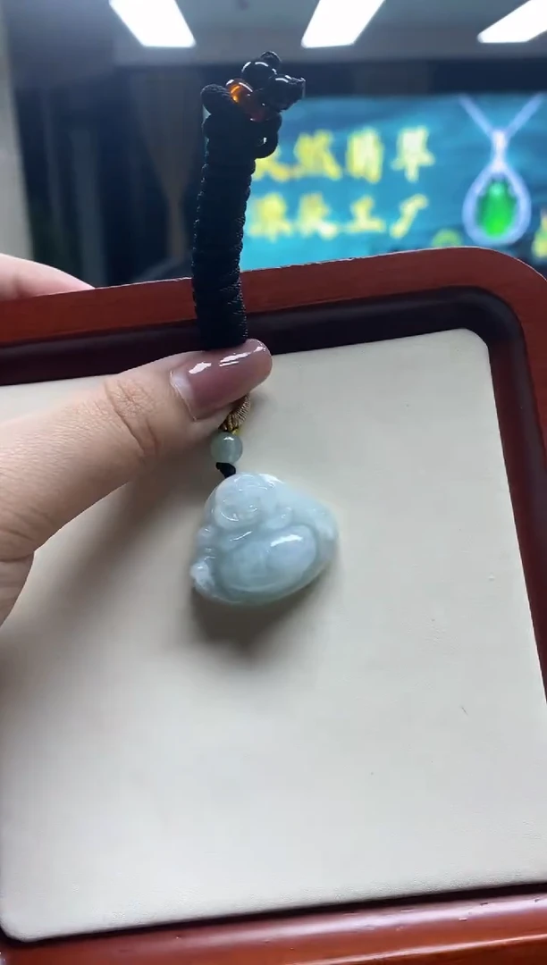 翡翠未镶嵌项链340天然缅甸A货翡翠