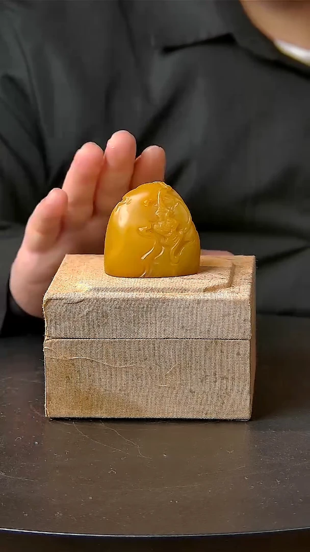 寿山石印石一物一拍