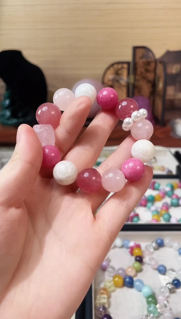 未镶嵌手链水晶婚纱幽灵多宝手串