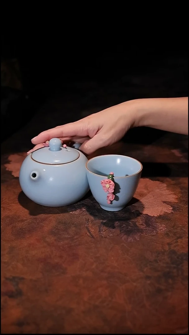 陶瓷茶具（无礼盒）@@A13578
