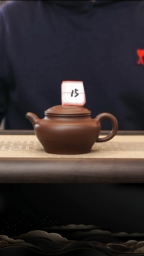 茶壶紫砂15号线掇壶