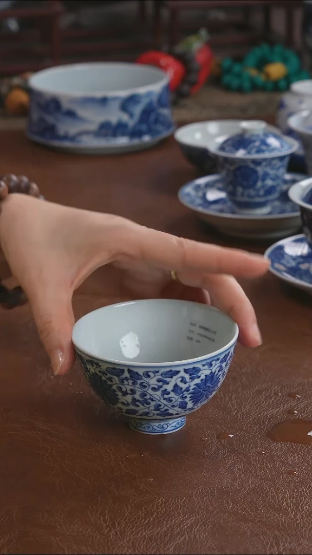景德镇高端茶器景德镇纯手工手绘高端茶器