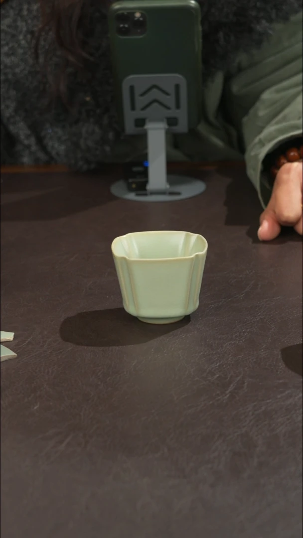 瓷宣宝汝瓷原矿原釉作品