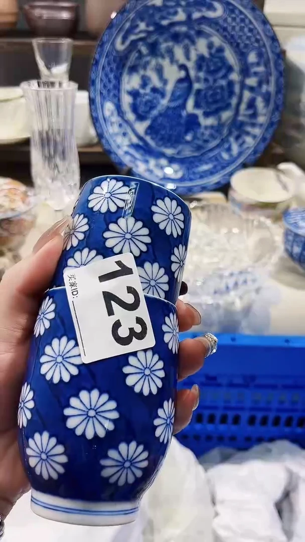 瓷片四*草瓷片红****驴瓷片陶瓷1122323