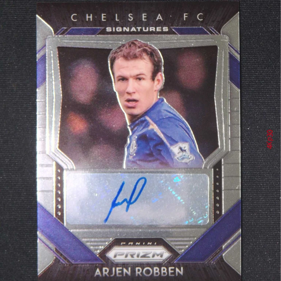 【直播开价】罗本 topps足球国宝手提亲笔签名球星卡