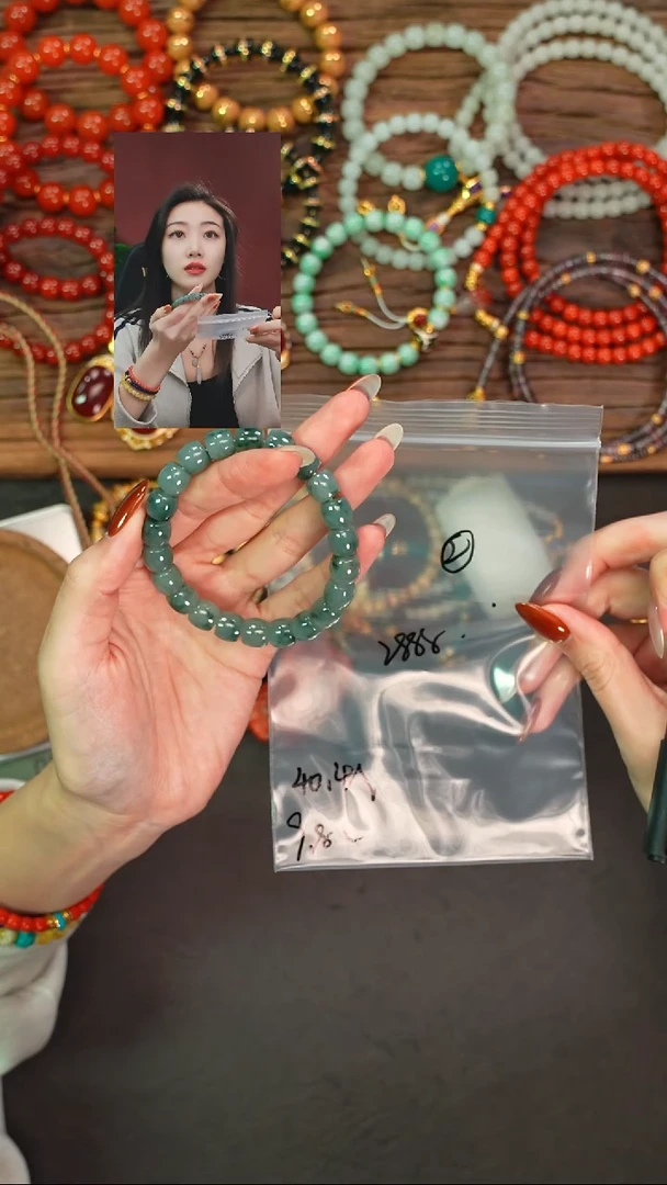 未镶嵌手串翡翠三*一念初见品质回血