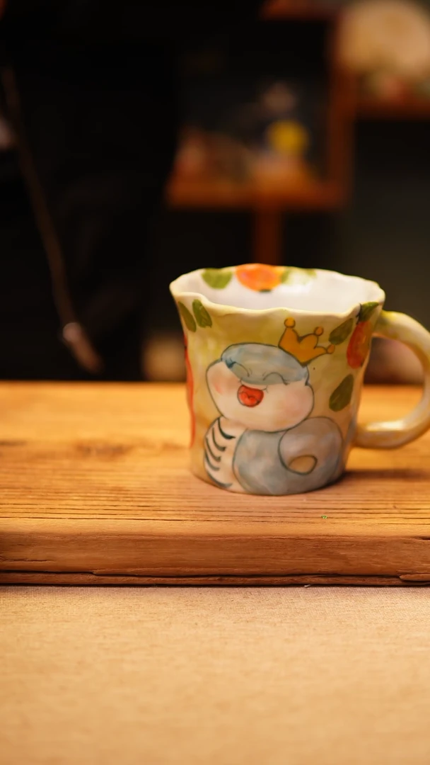 【闪购商品】@@陶园瓷舍@@纯手工手绘@高温釉下彩