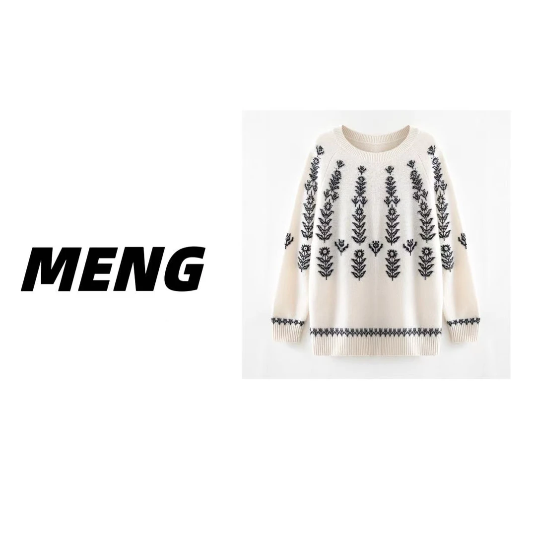 【e款】‘’枫叶‘’纯羊绒圆领中长款羊绒裙