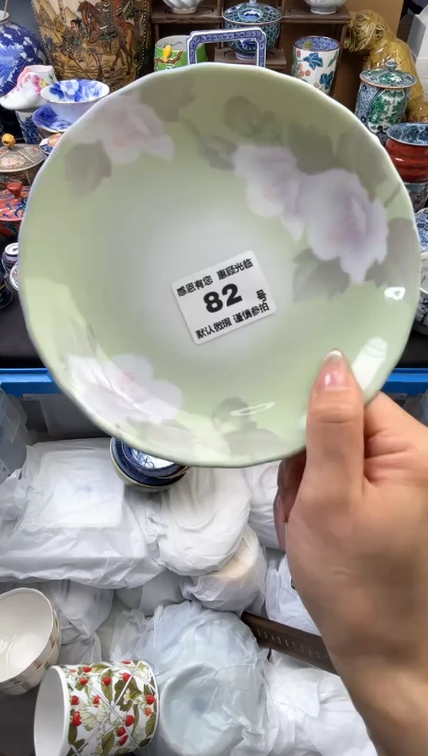 瓷片82号六六工艺品瓷器