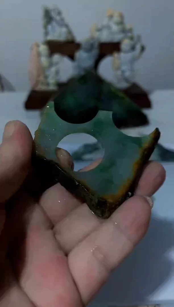 未镶嵌摆件翡翠刘*050