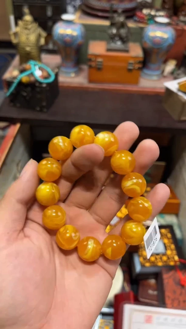 未镶嵌蜜蜡裸石S刘哥专属高端精品43