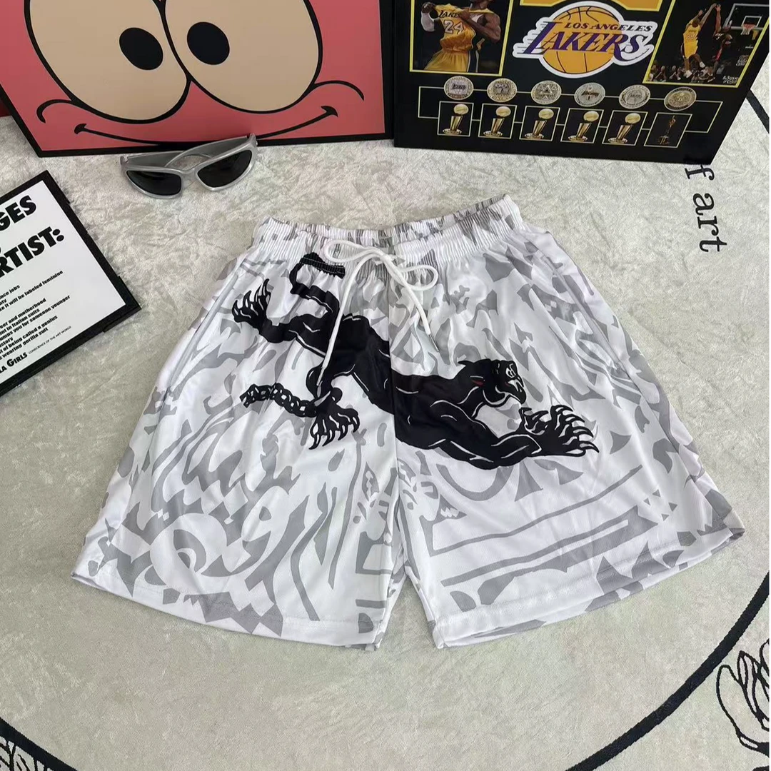 美式篮球短裤男运动速干透气跑步健身宽松夏季不过膝三分训练裤