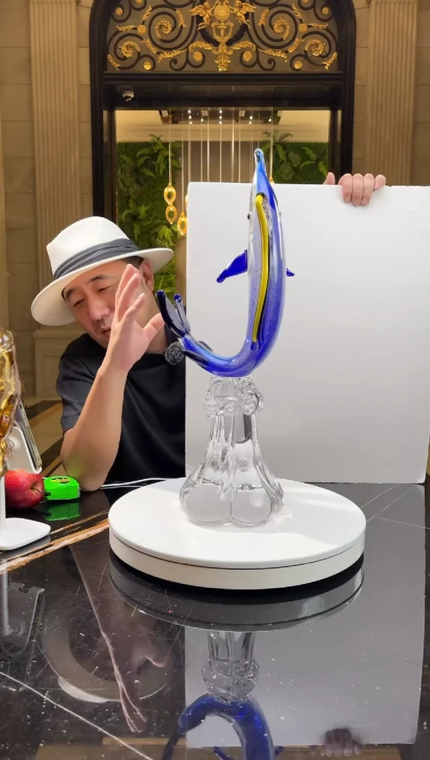 【闪购商品】茶宠AJ03416剑鱼艺术摆件