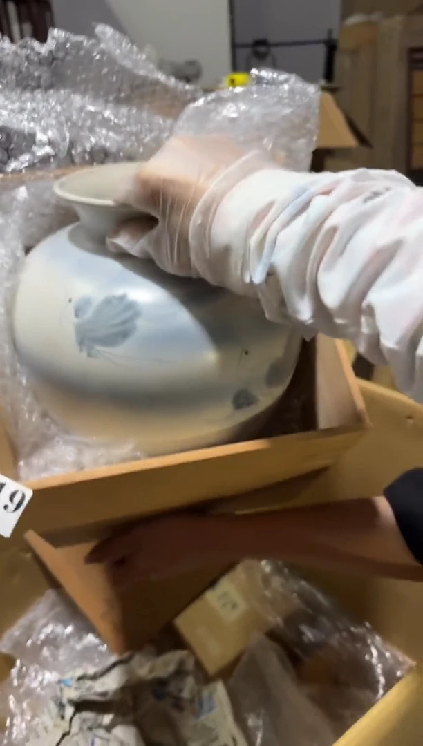 手工艺品琉璃瓷片中古回流孤品默认微瑕219