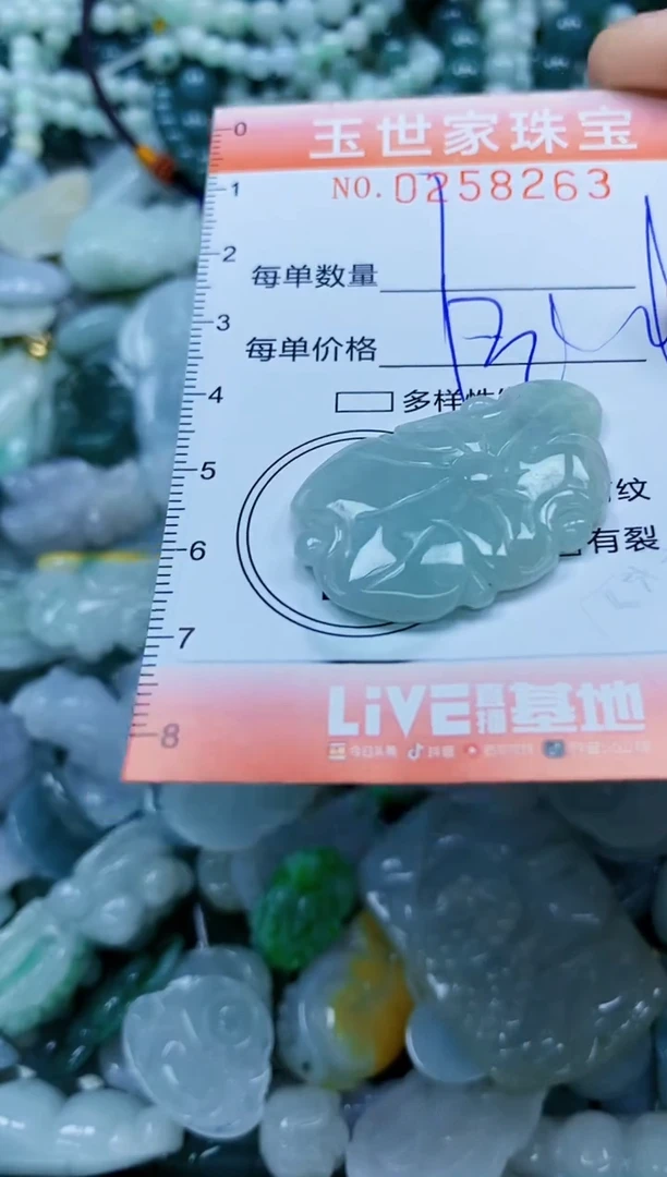 翡翠未镶嵌颈饰闪购0258263