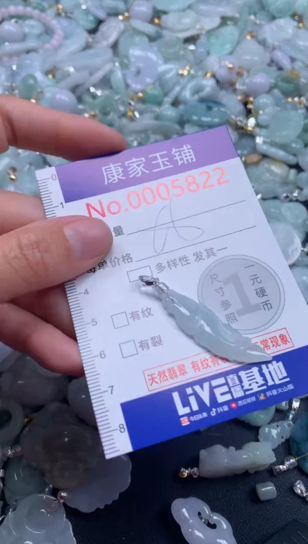 颈饰未镶嵌翡翠5822