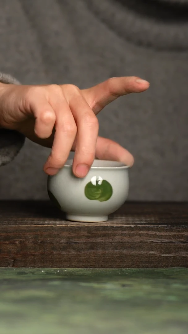 【闪购商品】杯青诗手工手绘瓷器