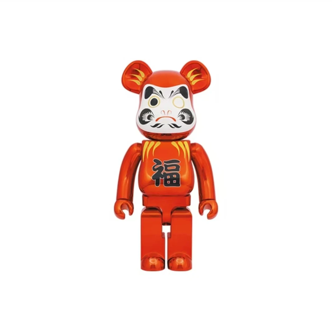 【山哥ST】bearbrick 积木熊 100%不带盒 达摩红福 潮流玩具 一个