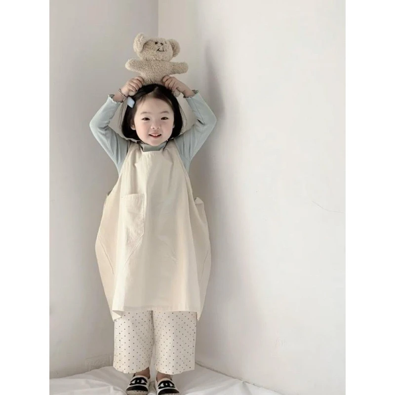 女童套装春秋款2025新款女孩小香风儿童时髦洋气女宝连衣裙三件套