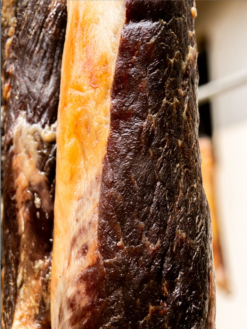 大理特产小黄牛干巴现切