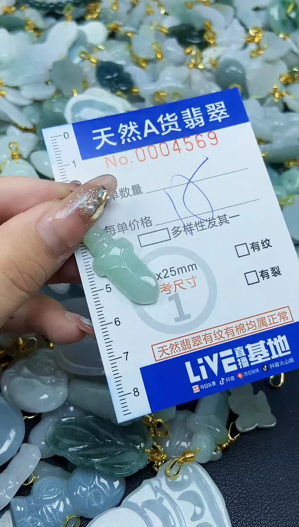 翡翠未镶嵌颈饰天然A货翡翠