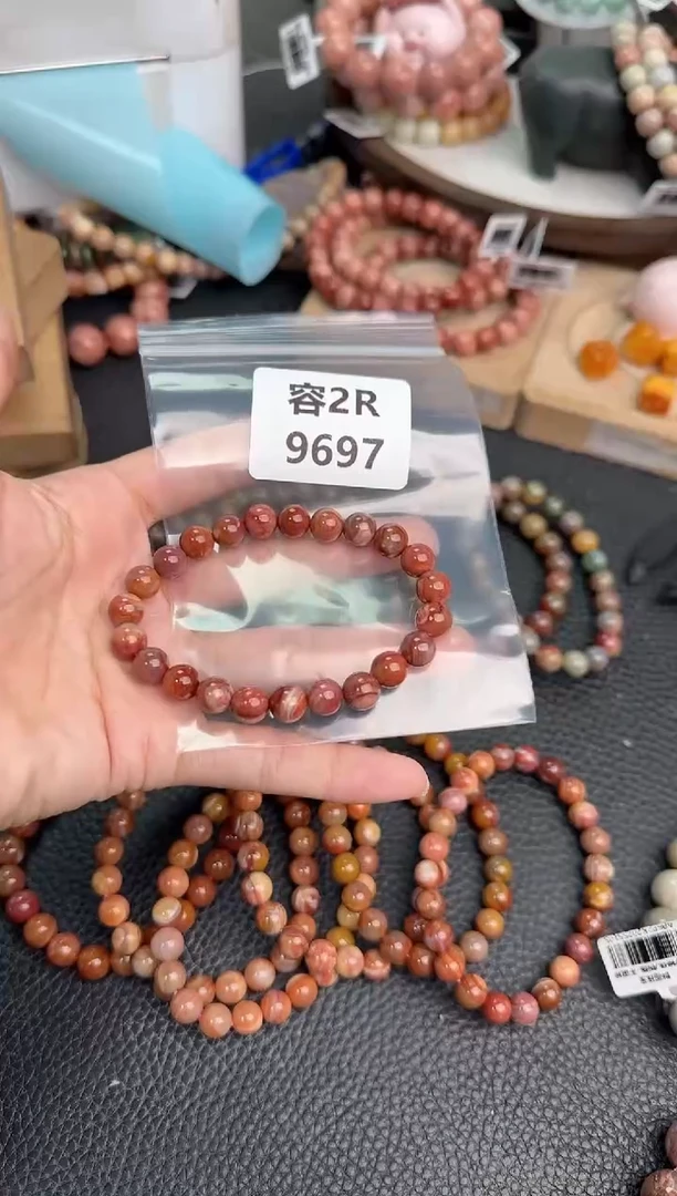 未镶嵌手链石英质玉次****头2R9697